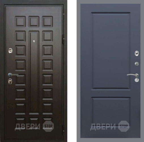Входная металлическая Дверь Рекс (REX) Премиум 3к FL-117 Силк титан в Лобне