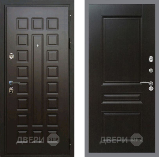 Входная металлическая Дверь Рекс (REX) Премиум 3к FL-243 Венге в Лобне
