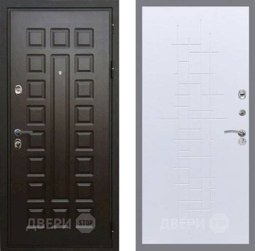 Входная металлическая Дверь Рекс (REX) Премиум 3к FL-289 Белый ясень в Лобне