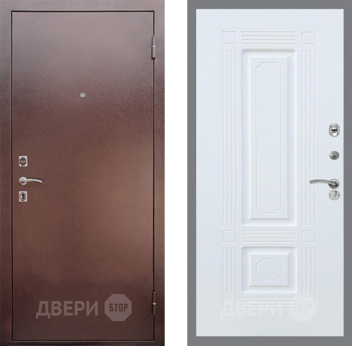 Входная металлическая Дверь Рекс (REX) 1 FL-2 Силк Сноу в Лобне