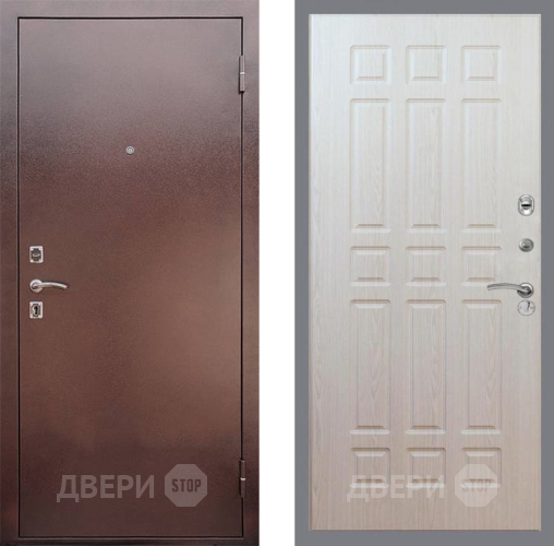 Входная металлическая Дверь Рекс (REX) 1 FL-33 Беленый дуб в Лобне