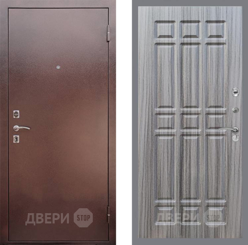 Входная металлическая Дверь Рекс (REX) 1 FL-33 Сандал грей в Лобне