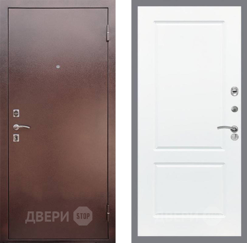Входная металлическая Дверь Рекс (REX) 1 FL-117 Силк Сноу в Лобне