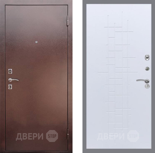Входная металлическая Дверь Рекс (REX) 1 FL-289 Белый ясень в Лобне