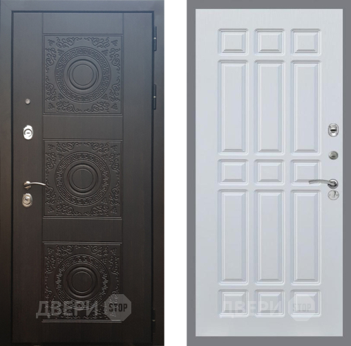 Входная металлическая Дверь Рекс (REX) 10 FL-33 Белый ясень в Лобне
