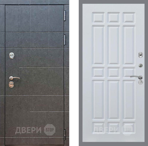 Входная металлическая Дверь Рекс (REX) 21 FL-33 Белый ясень в Лобне