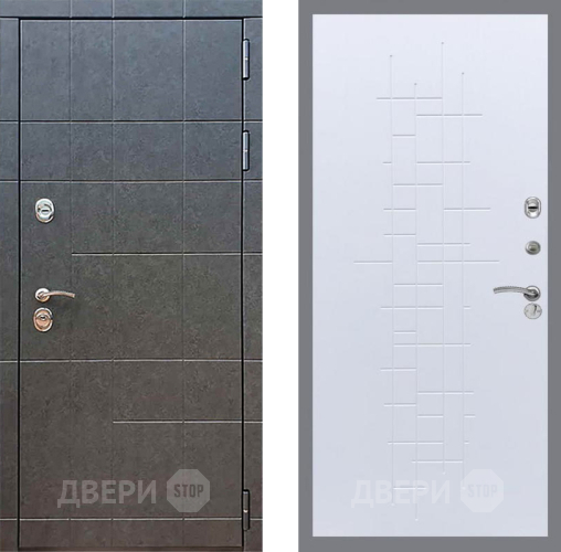 Входная металлическая Дверь Рекс (REX) 21 FL-289 Белый ясень в Лобне