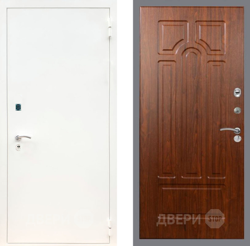 Дверь Рекс (REX) 1А Белая шагрень FL-58 Морёная берёза в Лобне