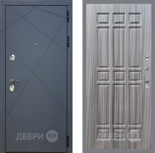 Входная металлическая Дверь Рекс (REX) 13 Силк Титан FL-33 Сандал грей в Лобне