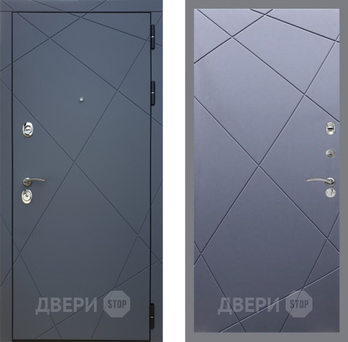 Входная металлическая Дверь Рекс (REX) 13 Силк Титан FL-291 Силк титан в Лобне