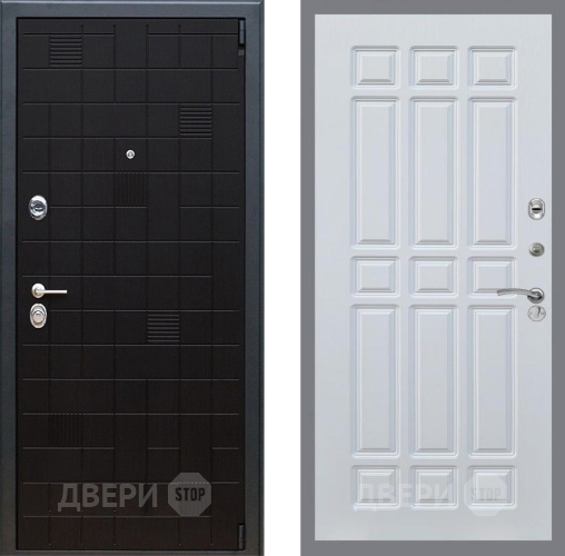 Входная металлическая Дверь Рекс (REX) 12 FL-33 Белый ясень в Лобне