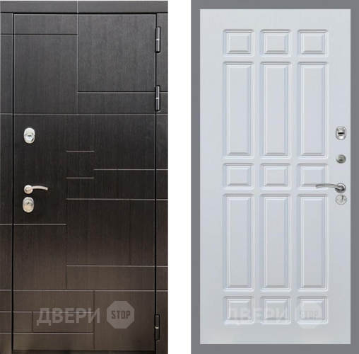 Входная металлическая Дверь Рекс (REX) 20 FL-33 Белый ясень в Лобне