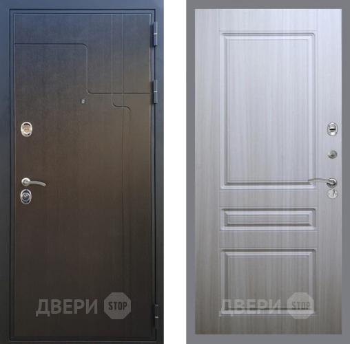 Входная металлическая Дверь Рекс (REX) Премиум-246 FL-243 Сандал белый в Лобне