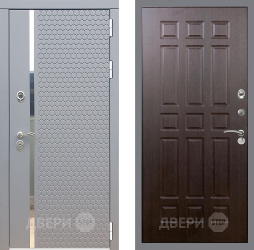 Входная металлическая Дверь Рекс (REX) 24 FL-33 Венге в Лобне