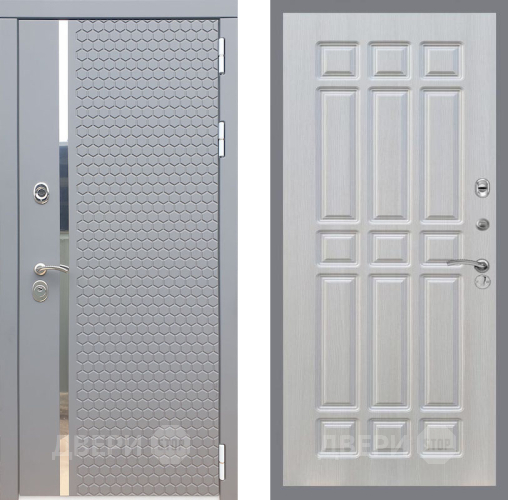 Входная металлическая Дверь Рекс (REX) 24 FL-33 Лиственница беж в Лобне