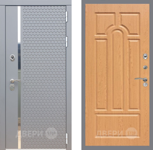 Входная металлическая Дверь Рекс (REX) 24 FL-58 Дуб в Лобне