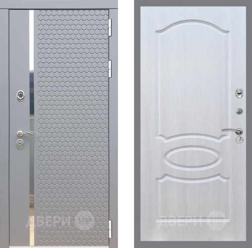 Входная металлическая Дверь Рекс (REX) 24 FL-128 Лиственница беж в Лобне