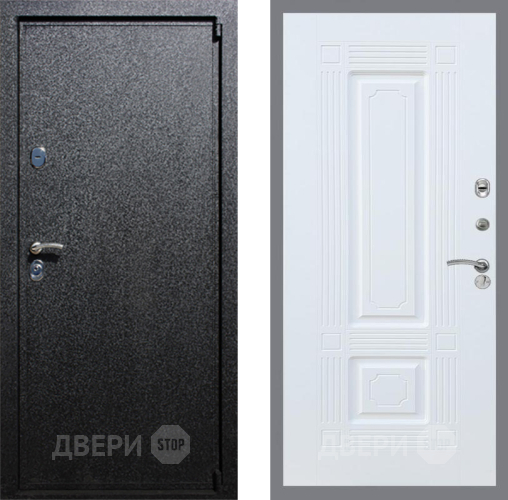 Входная металлическая Дверь Рекс (REX) 3 FL-2 Силк Сноу в Лобне