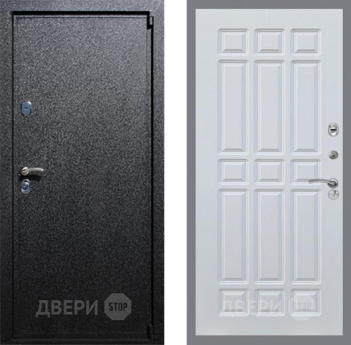 Входная металлическая Дверь Рекс (REX) 3 FL-33 Белый ясень в Лобне