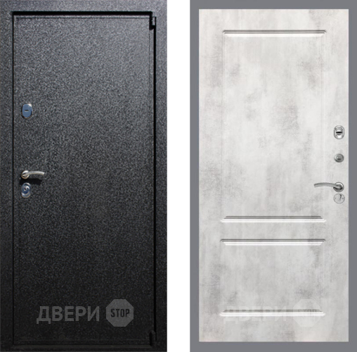 Входная металлическая Дверь Рекс (REX) 3 FL-117 Бетон светлый в Лобне