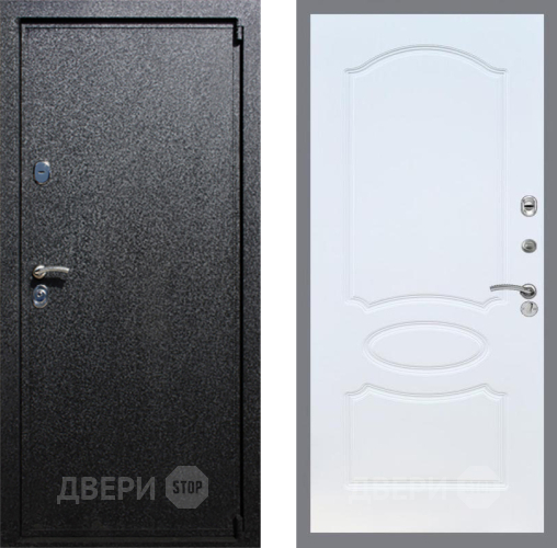 Входная металлическая Дверь Рекс (REX) 3 FL-128 Белый ясень в Лобне
