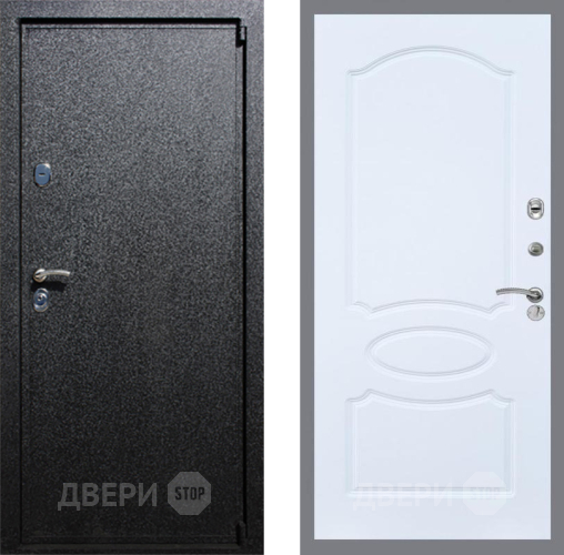Входная металлическая Дверь Рекс (REX) 3 FL-128 Силк Сноу в Лобне
