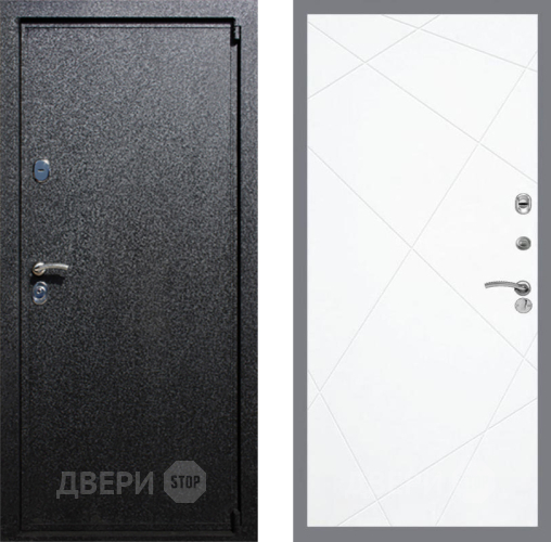 Входная металлическая Дверь Рекс (REX) 3 FL-291 Силк Сноу в Лобне