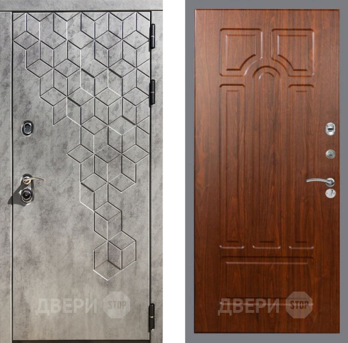 Входная металлическая Дверь Рекс (REX) 23 FL-58 Морёная берёза в Лобне
