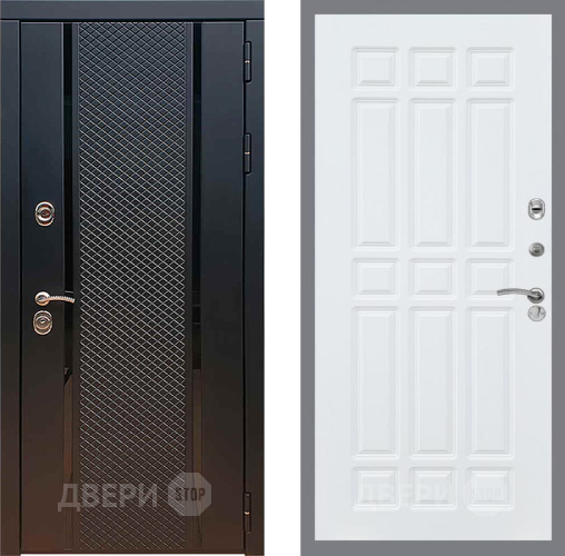 Входная металлическая Дверь Рекс (REX) 25 FL-33 Силк Сноу в Лобне