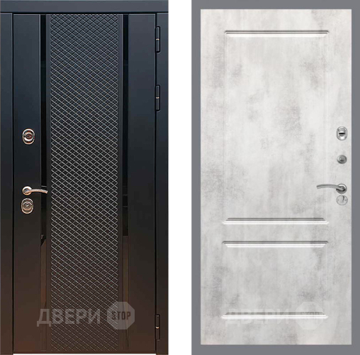 Входная металлическая Дверь Рекс (REX) 25 FL-117 Бетон светлый в Лобне