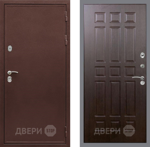 Входная металлическая Дверь Рекс (REX) 5 металл 3 мм FL-33 Венге в Лобне