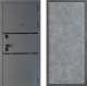 Входная металлическая Дверь Дверной континент Диамант Дизайн ФЛ-655 Бетон серый в Лобне