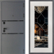 Входная металлическая Дверь Дверной континент Диамант Дизайн ФЛ-Тиффани Зеркало Белое дерево в Лобне