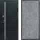 Входная металлическая Дверь Дверной континент Теплолюкс Дизайн ФЛ-655 Бетон серый в Лобне