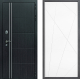 Входная металлическая Дверь Дверной континент Теплолюкс Дизайн ФЛ-655 Белый софт в Лобне