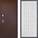 Дверь Дверной континент Рубикон Медь Дизайн ФЛ-183 Сандал белый в Лобне