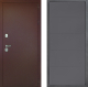 Входная металлическая Дверь Дверной континент Рубикон Медь Дизайн ФЛ-649 Графит софт в Лобне