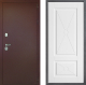 Входная металлическая Дверь Дверной континент Рубикон Медь Дизайн ФЛ-617 Софт милк в Лобне
