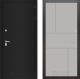 Входная металлическая Дверь Лабиринт (LABIRINT) Classic шагрень черная 21 Грей софт в Лобне