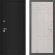 Входная металлическая Дверь Лабиринт (LABIRINT) Classic шагрень черная 15 VINORIT Алмон 25 в Лобне