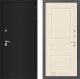 Дверь Лабиринт (LABIRINT) Classic шагрень черная 03 Крем софт в Лобне