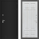 Входная металлическая Дверь Лабиринт (LABIRINT) Classic шагрень черная 08 Кристалл вуд в Лобне