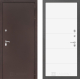 Входная металлическая Дверь Лабиринт (LABIRINT) Classic антик медь 13 Белый софт в Лобне
