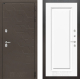 Входная металлическая Дверь Лабиринт (LABIRINT) Смоки 27 Белый (RAL-9003) в Лобне