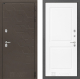Входная металлическая Дверь Лабиринт (LABIRINT) Смоки 11 Белый софт в Лобне