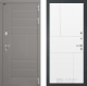 Входная металлическая Дверь Лабиринт (LABIRINT) Формо 21 Белый софт в Лобне
