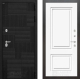 Входная металлическая Дверь Лабиринт (LABIRINT) Pazl 26 Белый (RAL-9003) в Лобне