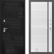 Входная металлическая Дверь Лабиринт (LABIRINT) Pazl 22 Белый софт в Лобне