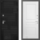 Входная металлическая Дверь Лабиринт (LABIRINT) Pazl 03 Белый софт в Лобне