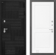 Входная металлическая Дверь Лабиринт (LABIRINT) Pazl 11 Белый софт в Лобне